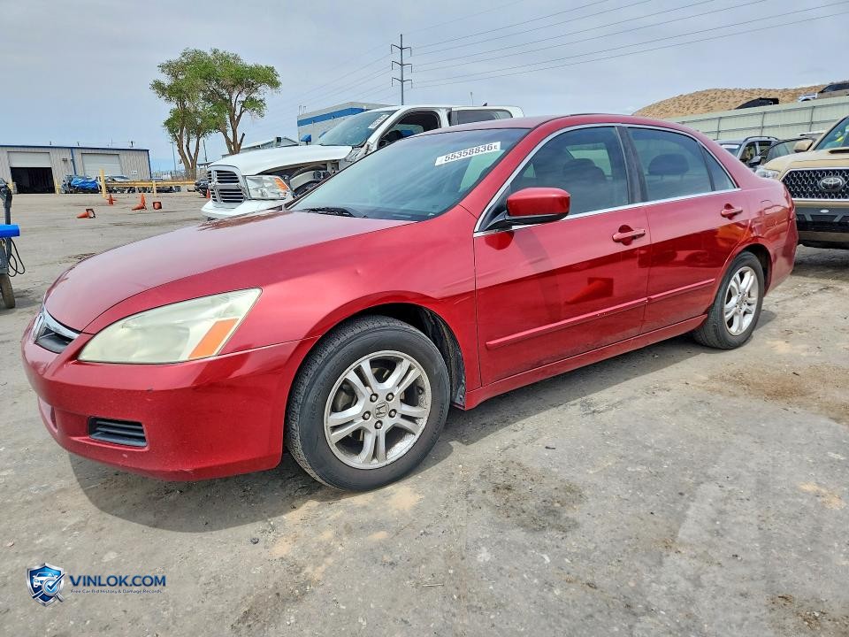 2007 HOND ACCORD – Lot 55358836 auction photo