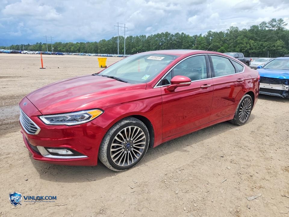 2017 FORD FUSION SE – Lot 55359376 auction photo