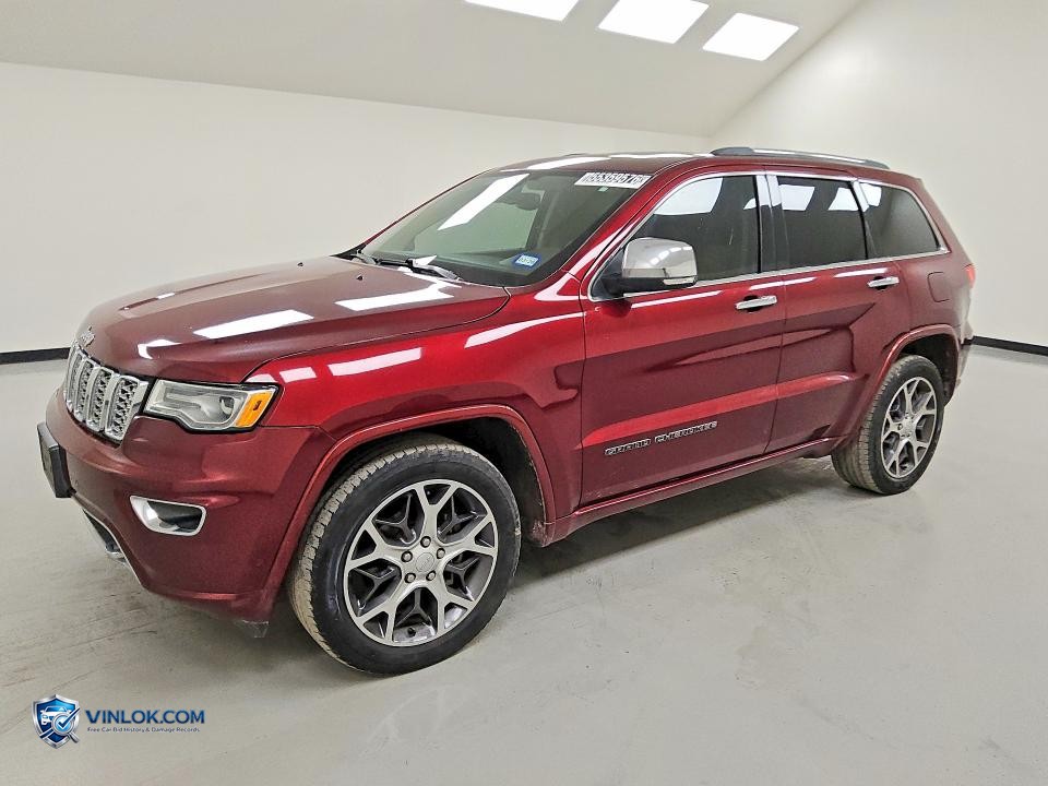2019 JEEP GRAND CHEROKEE OVERLAND – Lot 55359576 auction photo