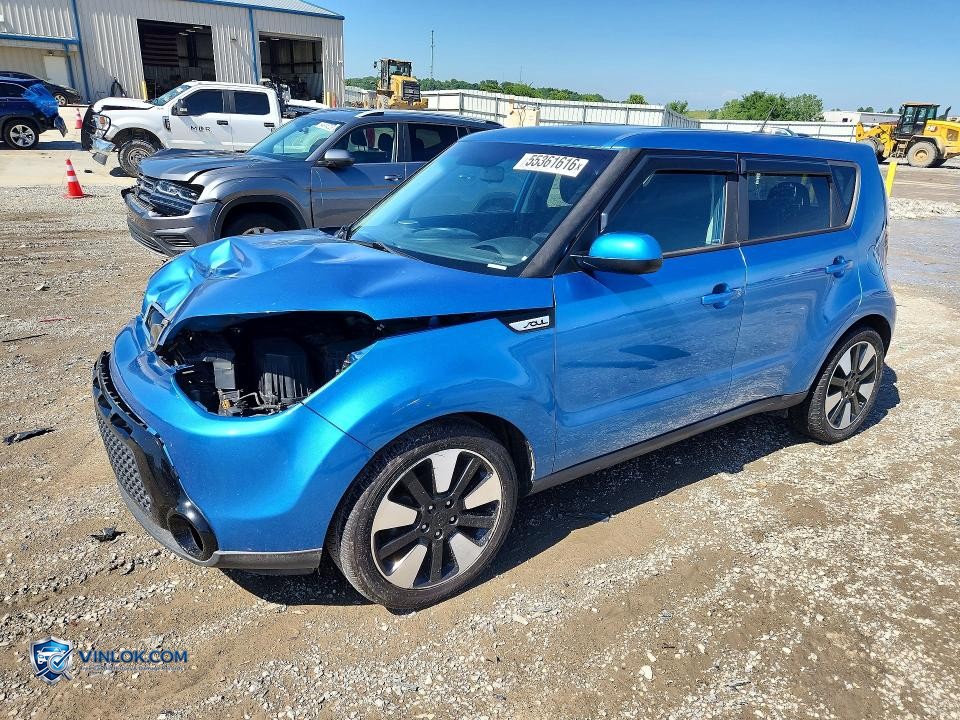 2016 KIA SOUL + – Lot 55361616 auction photo