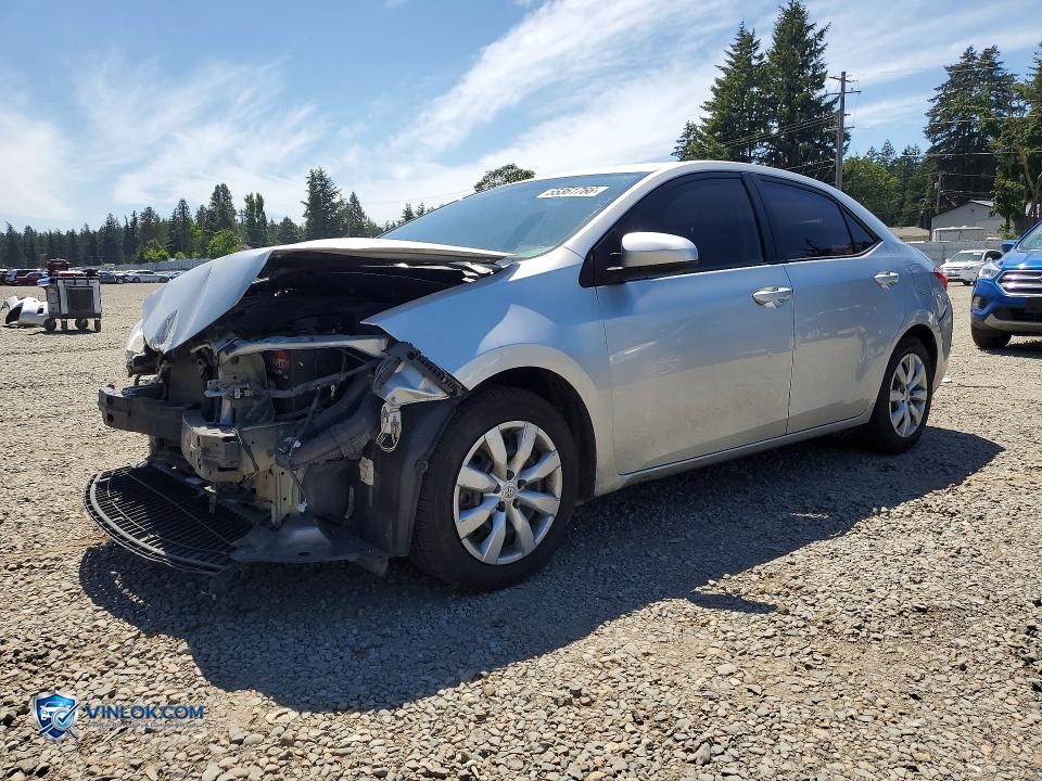2015 TOYOTA COROLLA LE – Lot 55361766 auction photo