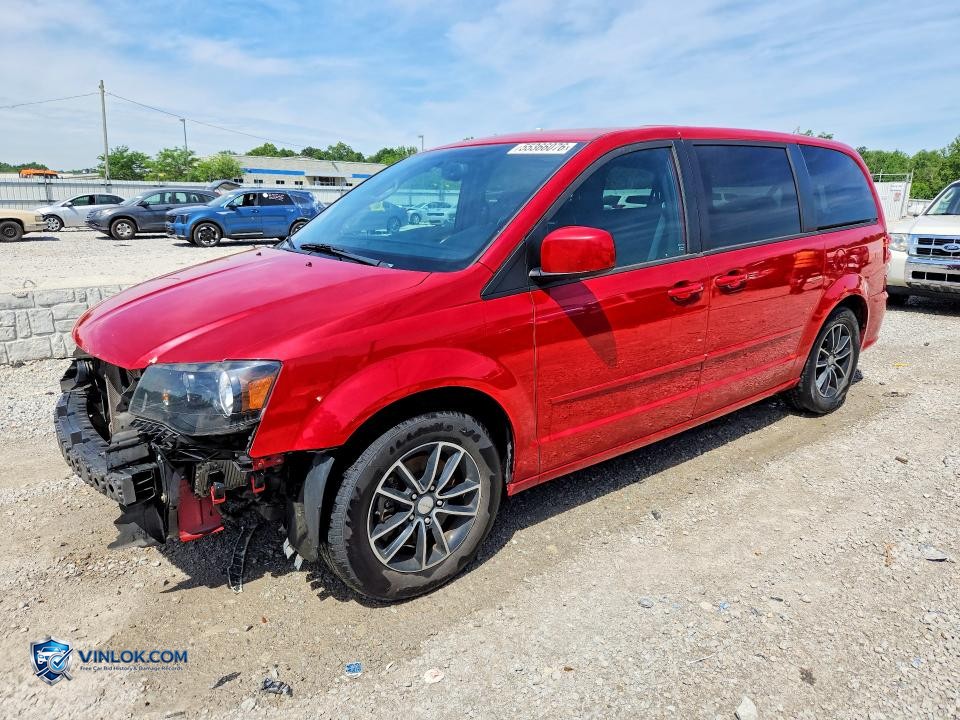 2016 DODGE GRAND CARAVAN SE – Lot 55366076 auction photo