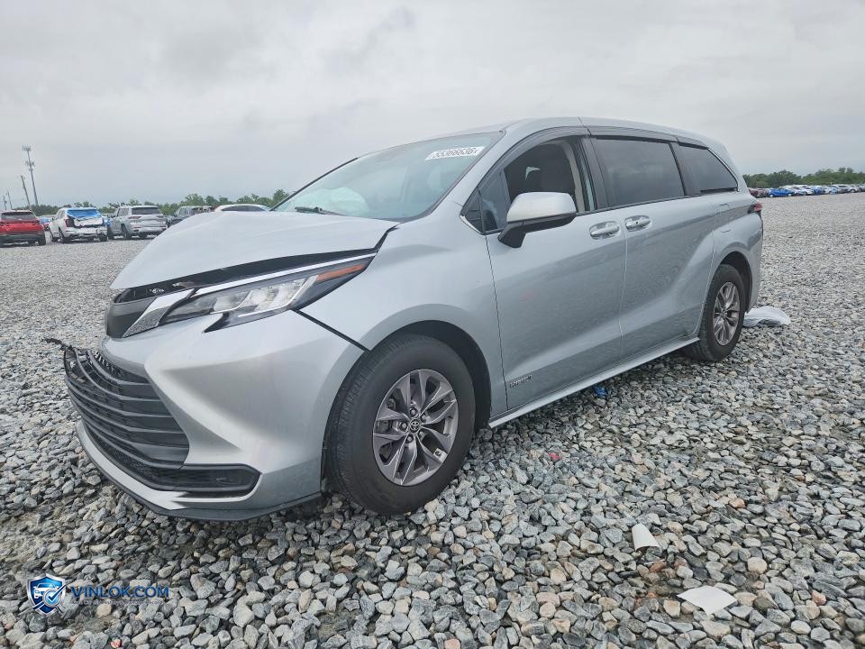 2021 TOYOTA SIENNA LE – Lot 55366636 auction photo