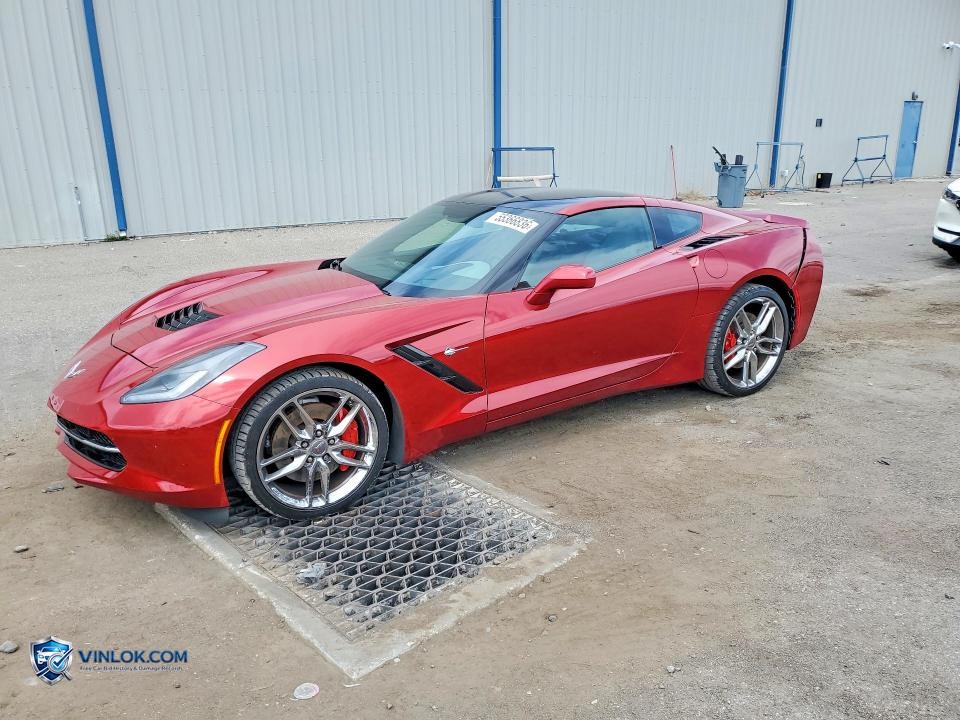 2014 CHEVROLET CORVETTE STINGRAY Z51 3LT – Lot 55366836 auction photo