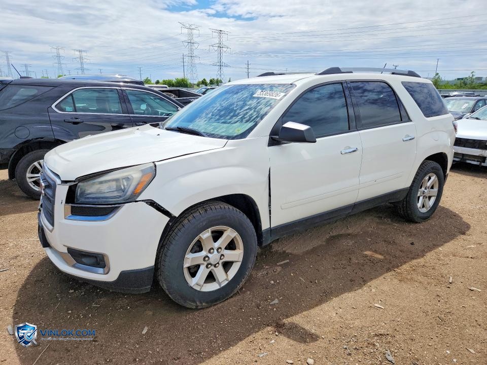 2015 GMC ACADIA SLE – Lot 55369826 auction photo