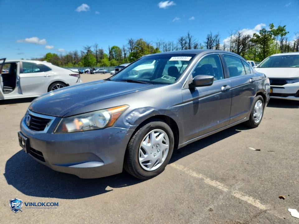2009 HONDA ACCORD LX – Lot 55369936 auction photo