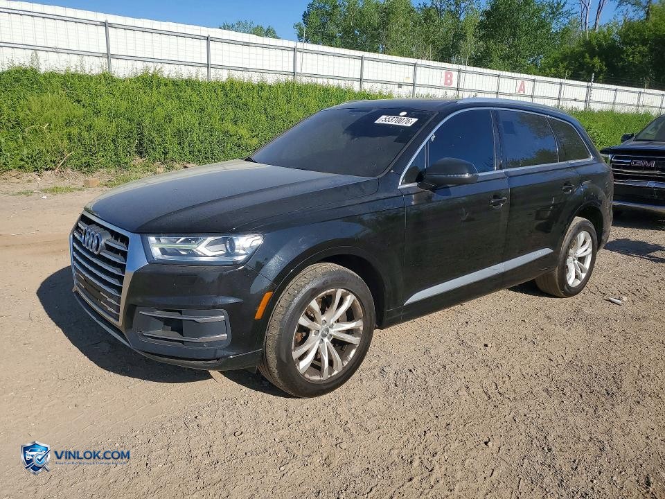 2018 AUDI Q7 PREMIUM PLUS – Lot 55370076 auction photo