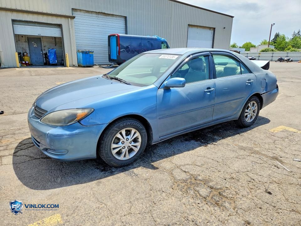 2004 TOYOTA CAMRY LE V6 – Lot 55370136 auction photo
