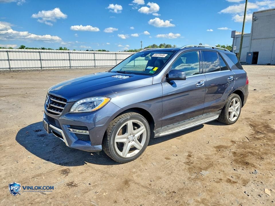 2015 MERCEDES-BENZ ML 400 4MATIC – Lot 55370446 auction photo