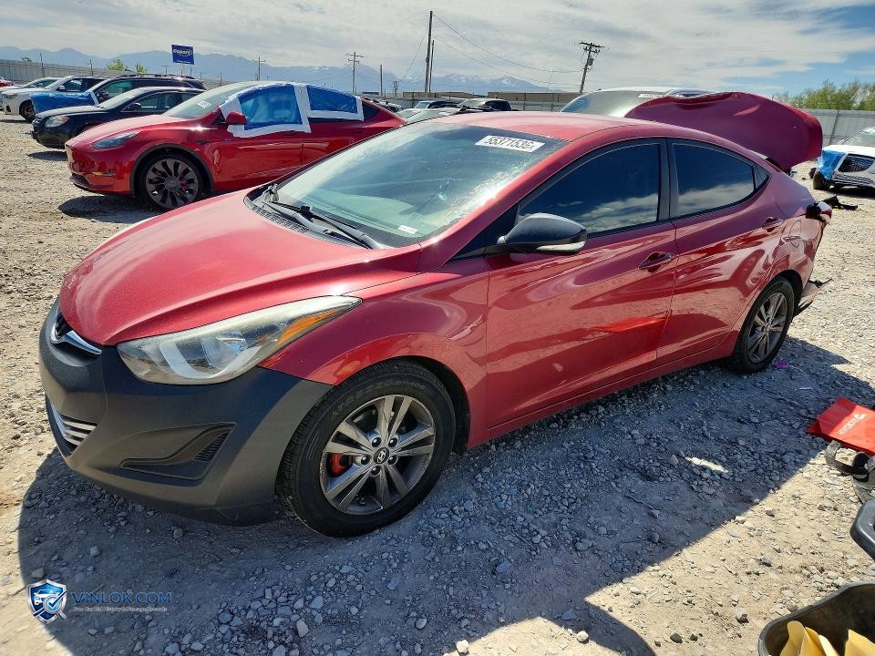 2014 HYUNDAI ELANTRA SE – Lot 55371536 auction photo
