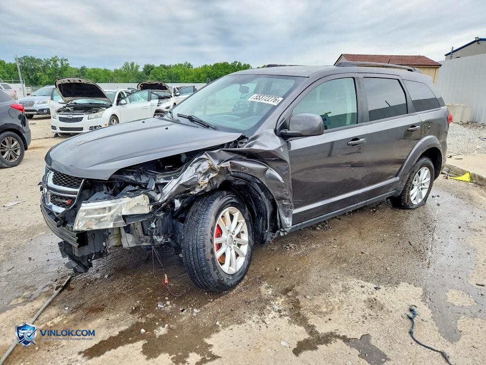 2017 DODGE JOURNEY SXT – Lot 55372276 auction photo