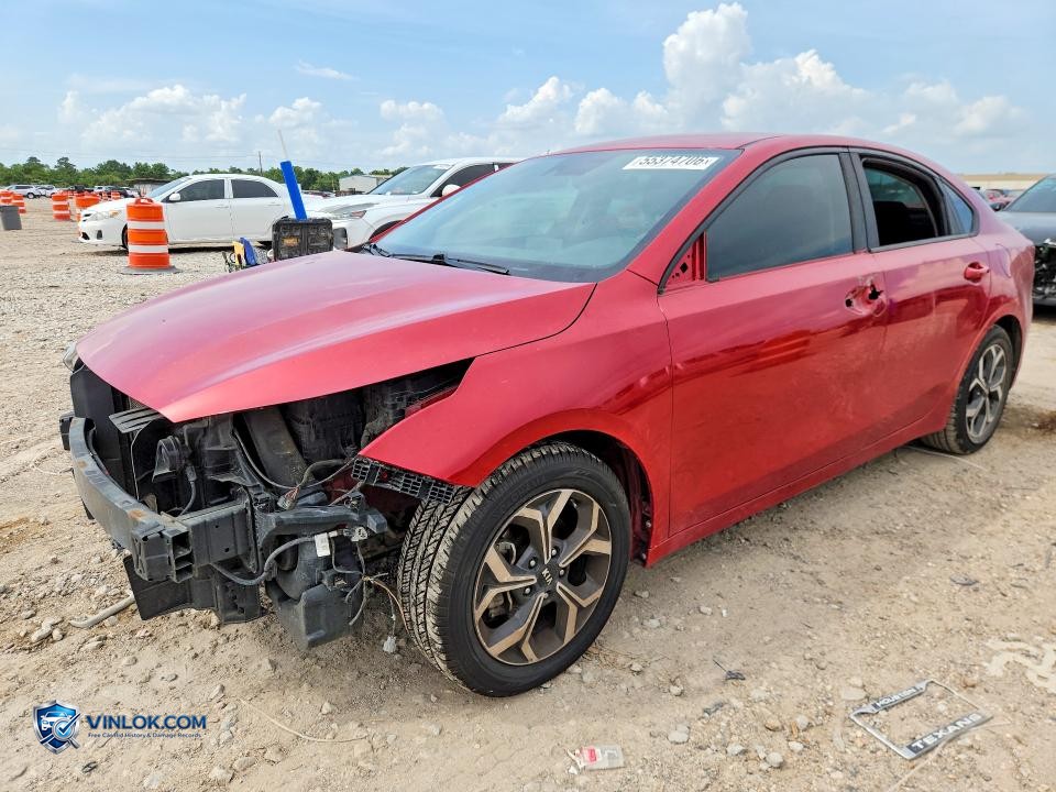 2019 KIA FORTE LXS – Lot 55374706 auction photo