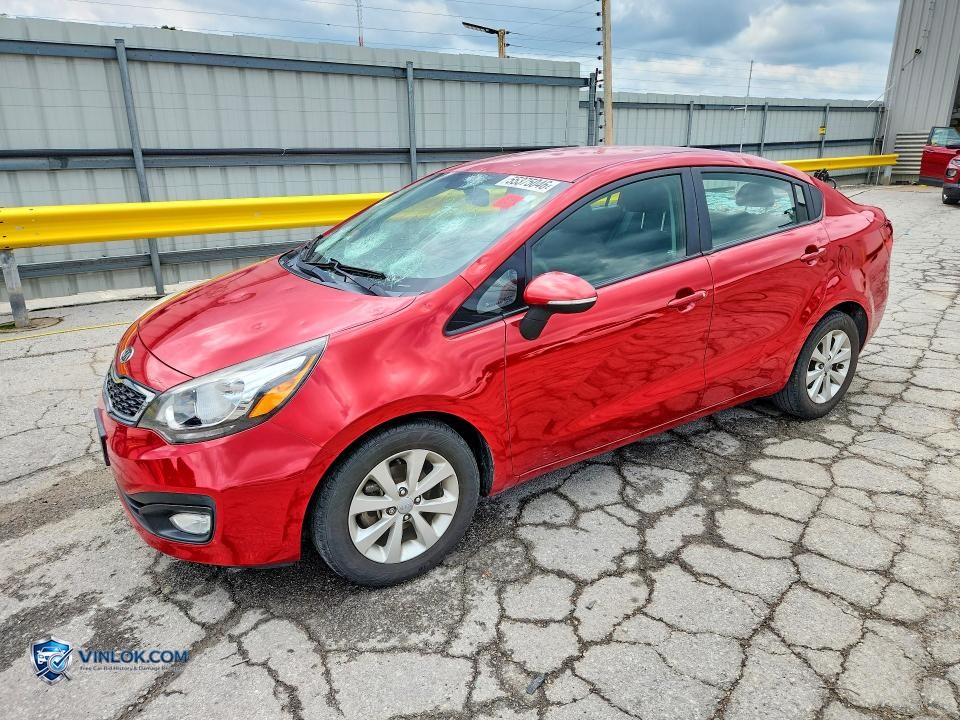 2013 KIA RIO EX – Lot 55375046 auction photo