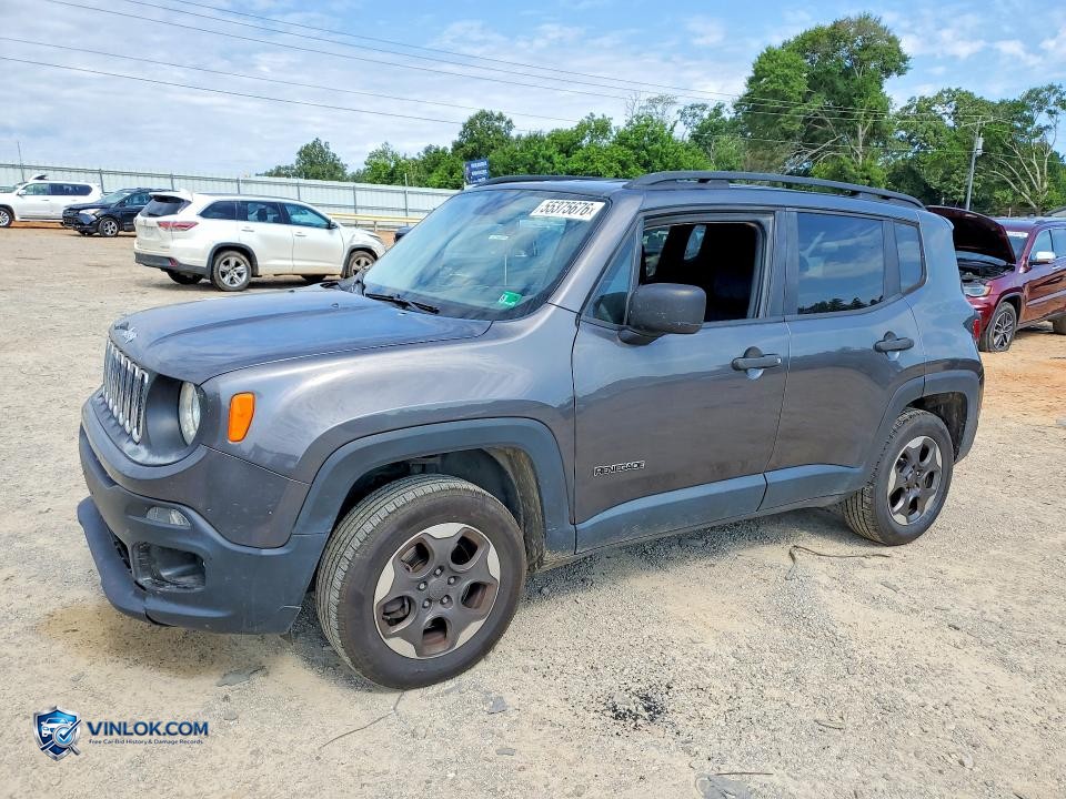 2017 JEEP RENEGADE SPORT – Lot 55375676 auction photo