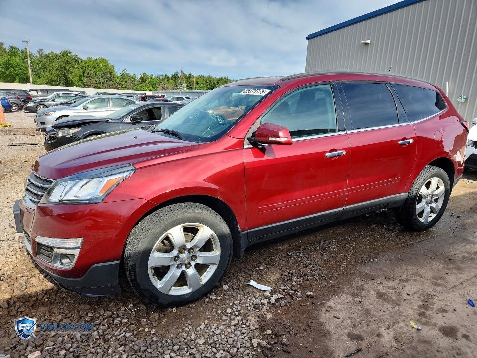 2016 CHEVROLET TRAVERSE LT – Lot 55375776 auction photo