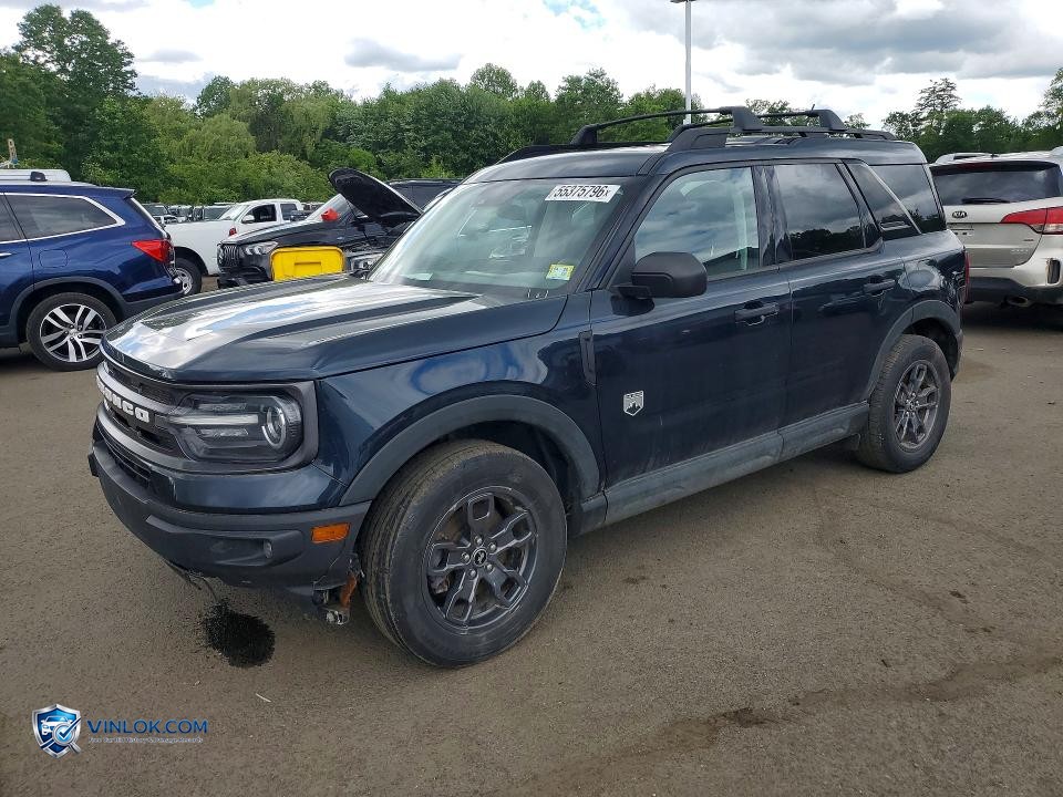 2021 FORD BRONCO SPORT BIG BEND – Lot 55375796 auction photo