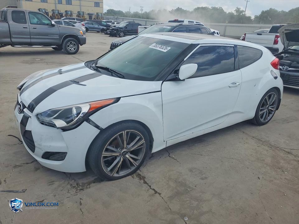 2013 HYUNDAI VELOSTER BASE – Lot 55376526 auction photo