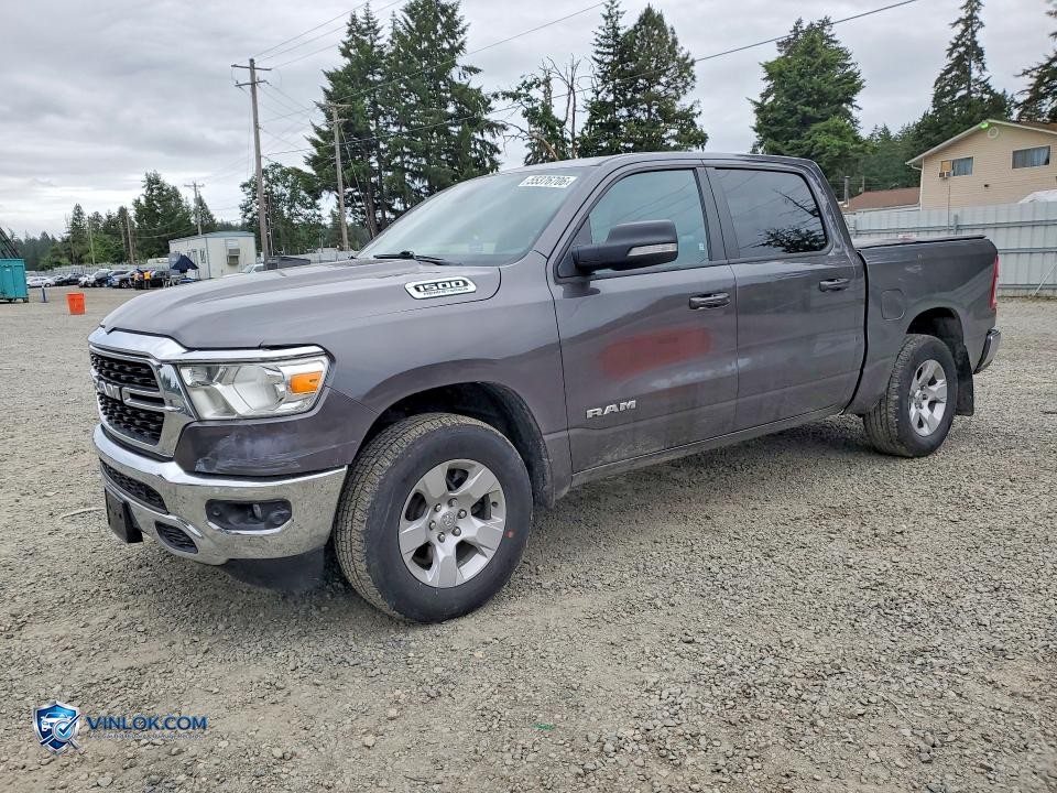 2022 RAM 1500 BIG HORN – Lot 55376706 auction photo