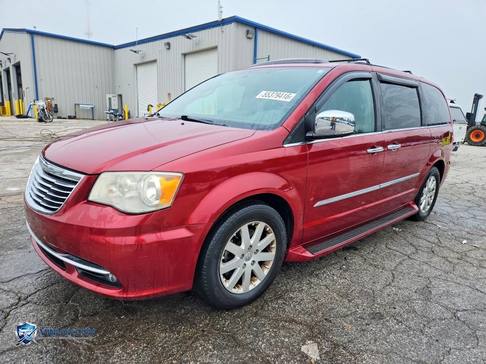 2012 CHRYSLER TOWN & COUNTRY TOURING L – Lot 55379416 auction photo
