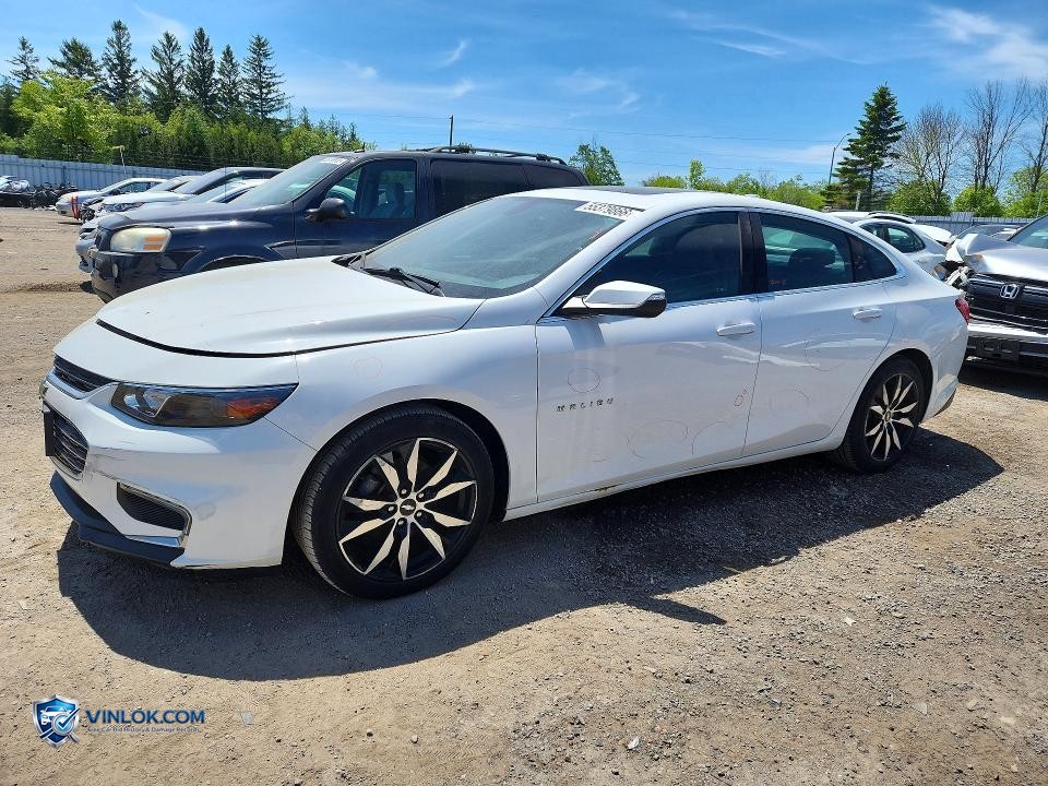 2017 CHEVROLET MALIBU LT – Lot 55379866 auction photo