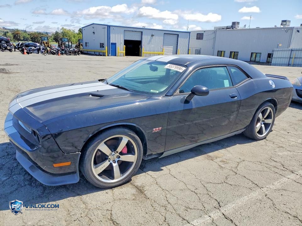 2012 DODGE CHALLENGER SRT-8 – Lot 55379996 auction photo
