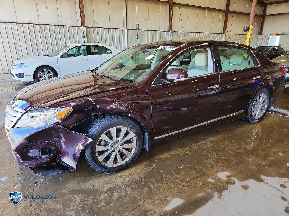 2011 TOYOTA AVALON LIMITED – Lot 55380226 auction photo