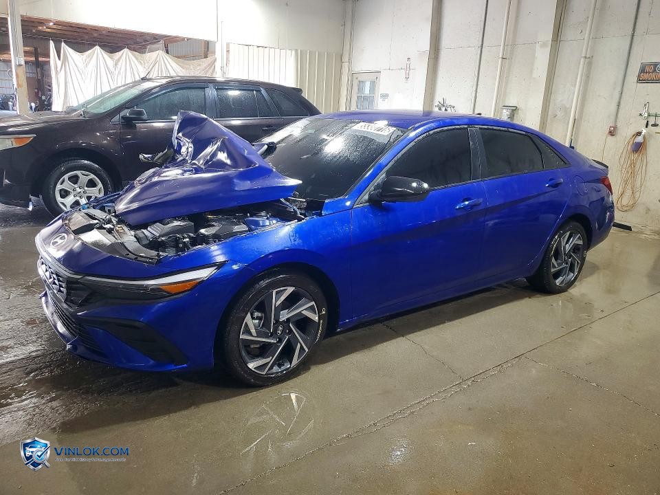 2025 HYUNDAI ELANTRA SEL SPORT – Lot 55380716 auction photo