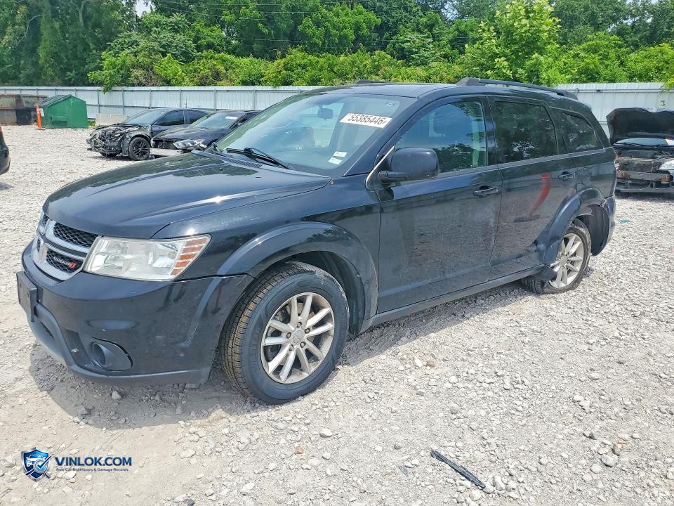 2017 DODGE JOURNEY SXT – Lot 55385446 auction photo
