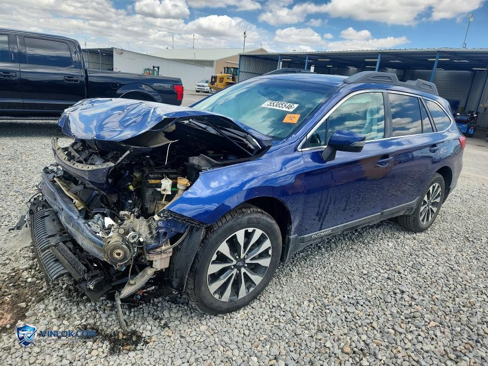 2015 SUBARU OUTBACK 2.5I LIMITED – Lot 55385546 auction photo