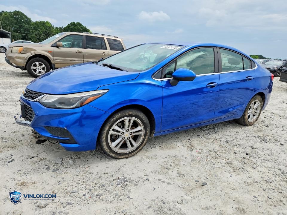 2016 CHEVROLET CRUZE LT – Lot 55385846 auction photo