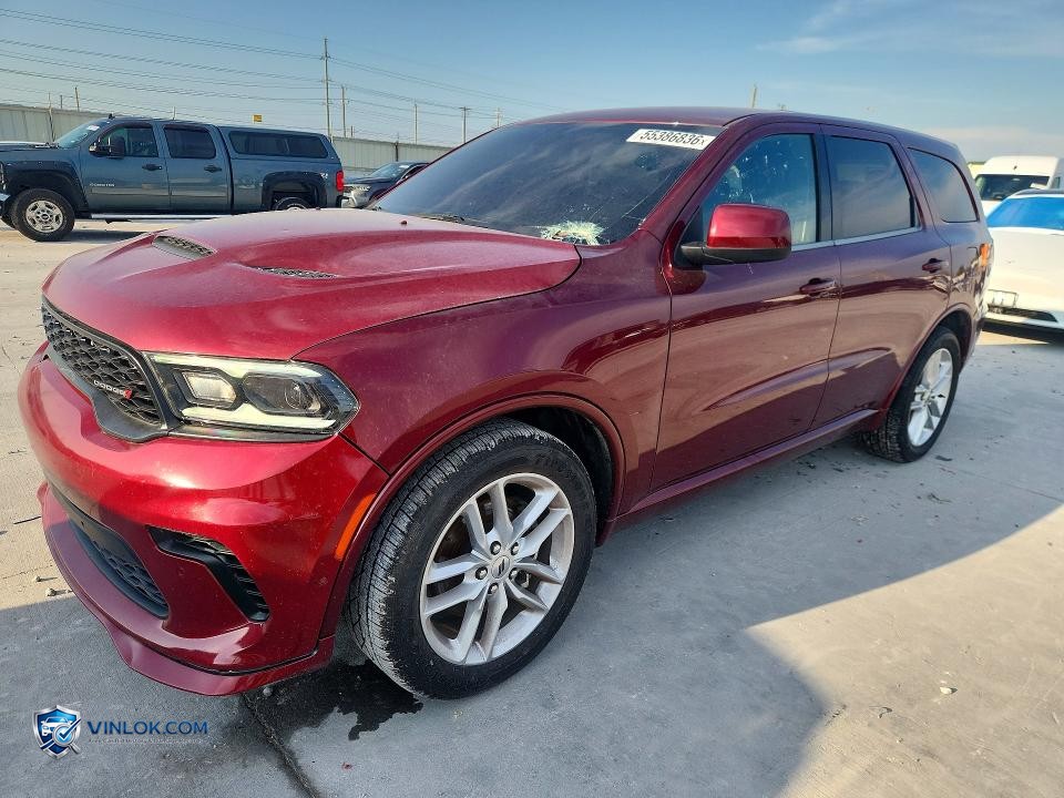 2022 DODGE DURANGO GT – Lot 55386836 auction photo