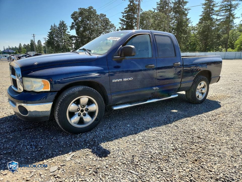 2004 DODGE RAM 1500 ST – Lot 55388646 auction photo