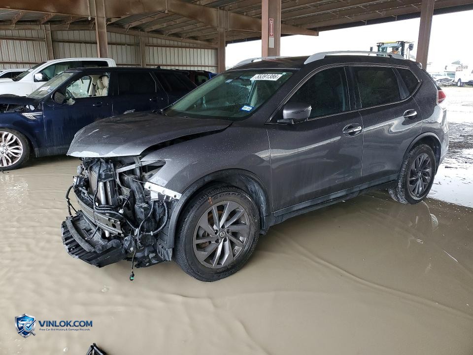 2016 NISSAN ROGUE SL – Lot 55391386 auction photo
