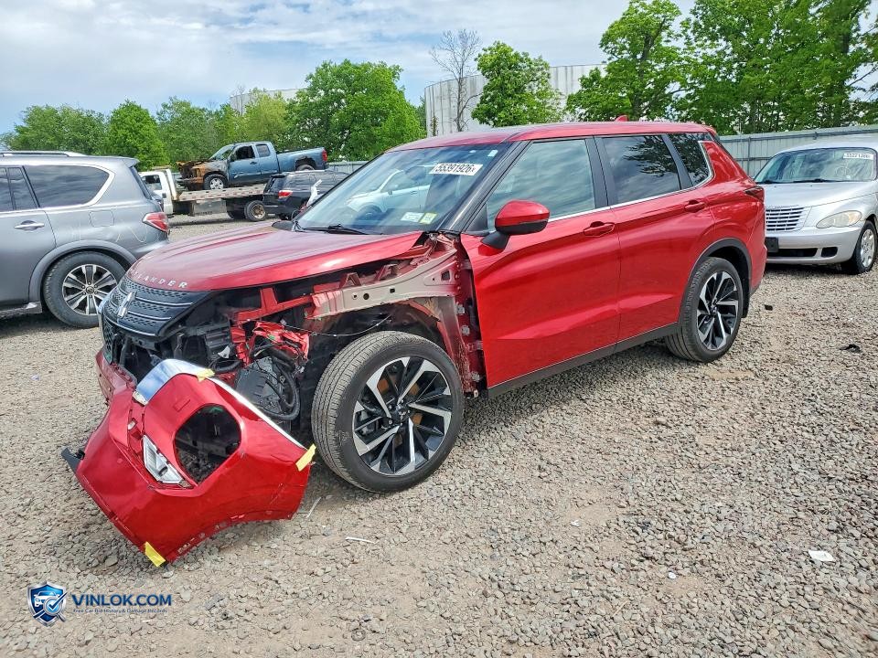 2023 MITSUBISHI OUTLANDER SE – Lot 55391926 auction photo