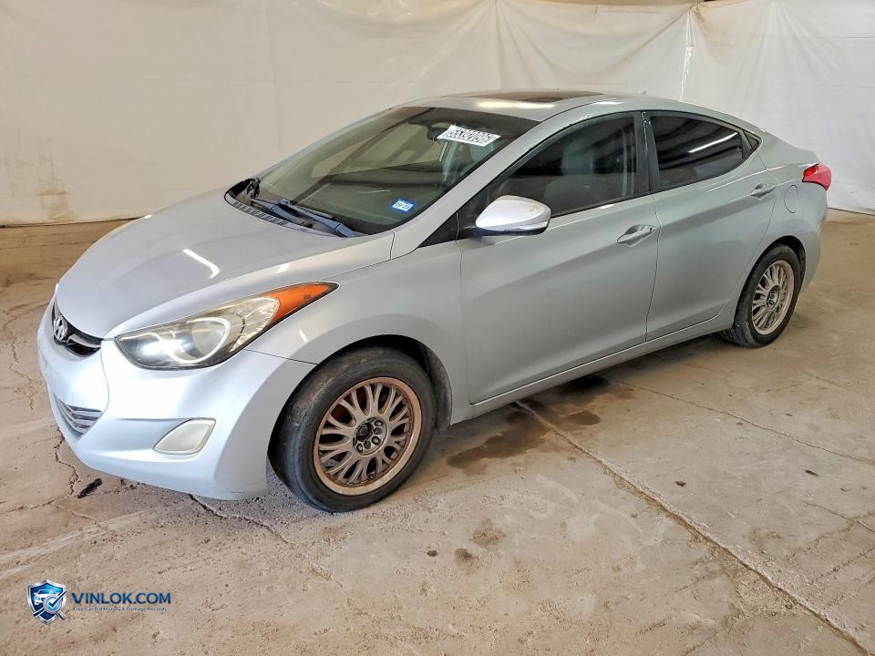 2012 HYUNDAI ELANTRA LIMITED – Lot 55392096 auction photo