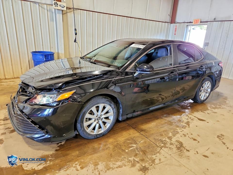 2018 TOYOTA CAMRY LE – Lot 55395136 auction photo