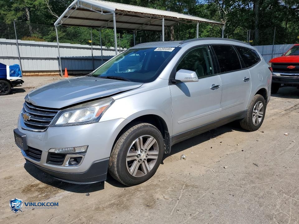 2016 CHEVROLET TRAVERSE LT – Lot 55395586 auction photo