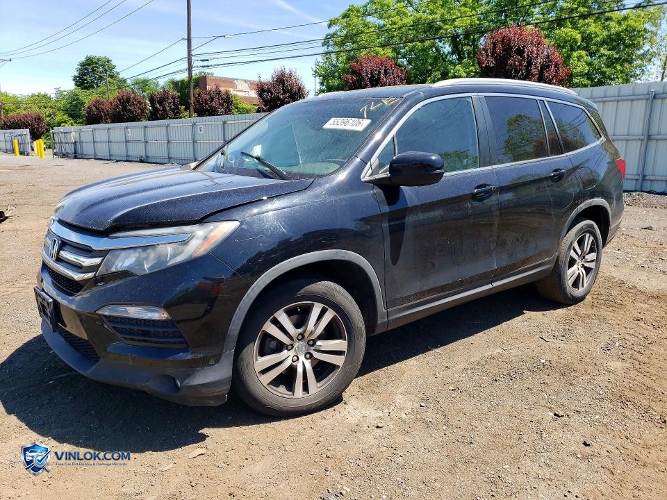 2016 HONDA PILOT EXL – Lot 55396106 auction photo