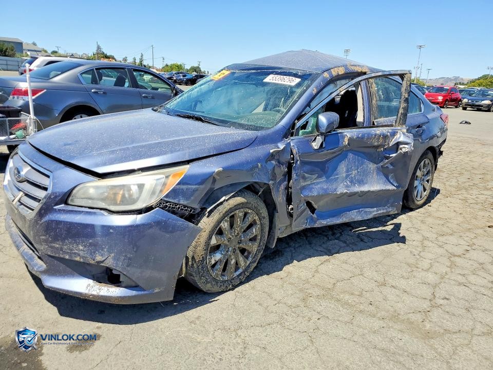 2015 SUBARU LEGACY 2.5I PREMIUM – Lot 55396296 auction photo