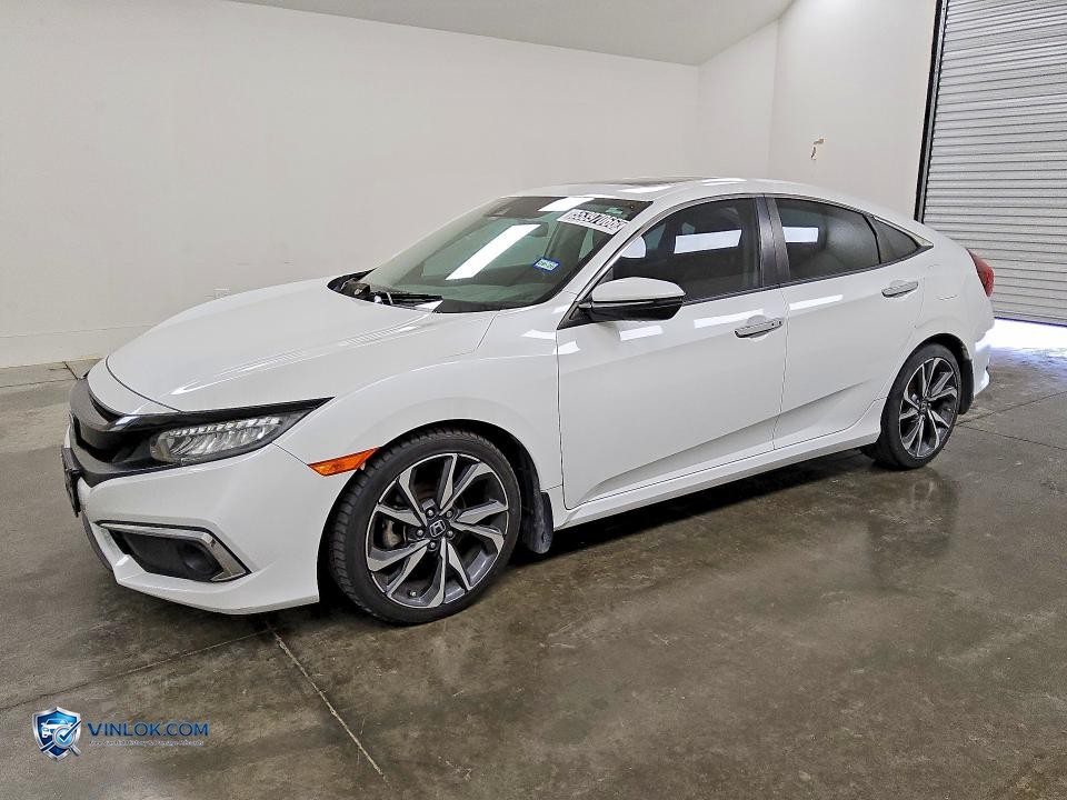 2020 HONDA CIVIC TOURING – Lot 55397066 auction photo