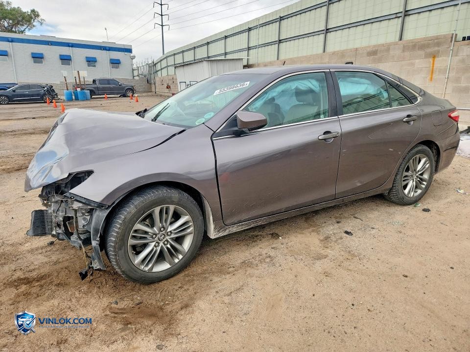 2015 TOYOTA CAMRY SE – Lot 55398636 auction photo