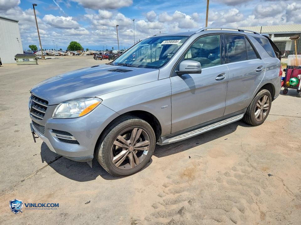 2012 MERCEDES-BENZ ML 350 BLUETEC – Lot 55398806 auction photo