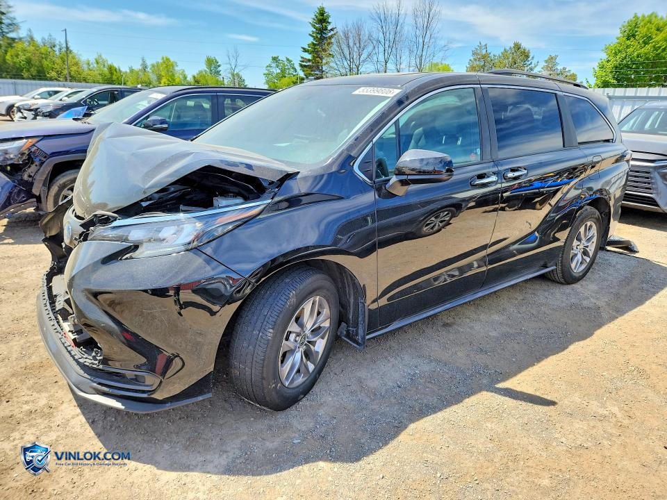2025 TOYOTA SIENNA LE – Lot 55399806 auction photo