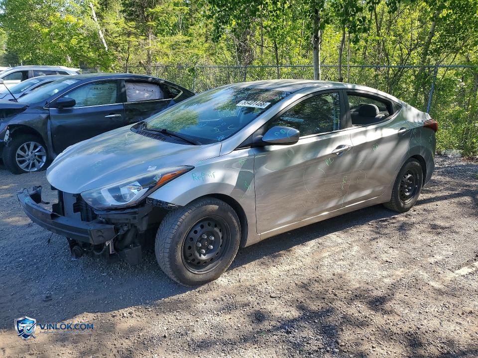 2016 HYUNDAI ELANTRA SE – Lot 55401466 auction photo
