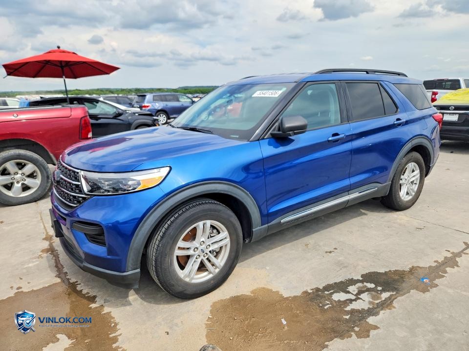 2021 FORD EXPLORER XLT – Lot 55401506 auction photo