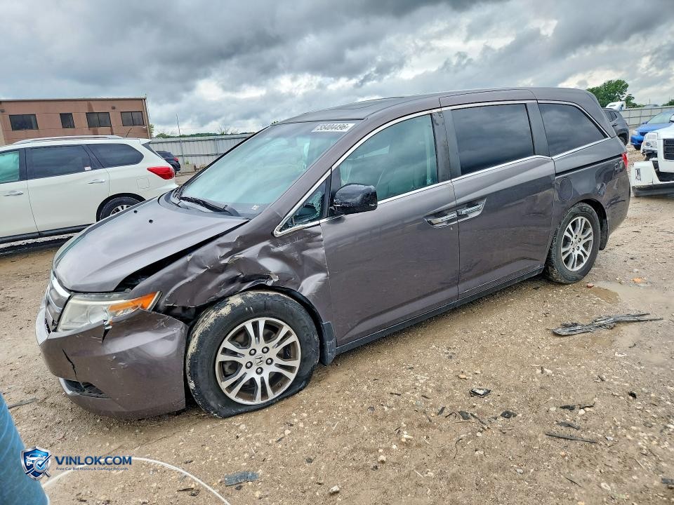 2012 HONDA ODYSSEY EXL – Lot 55404496 auction photo