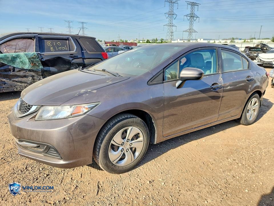 2014 HONDA CIVIC LX – Lot 55404676 auction photo