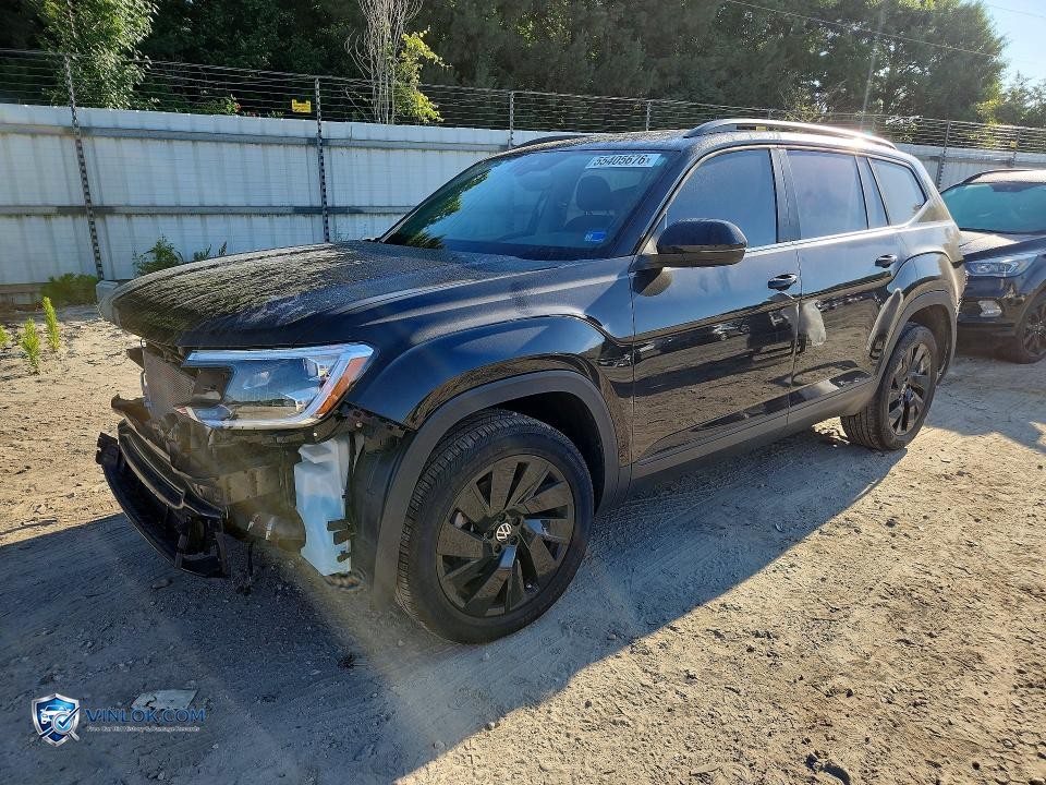 2024 VOLKSWAGEN ATLAS SE – Lot 55405676 auction photo