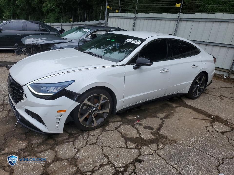 2021 HYUNDAI SONATA SEL PLUS – Lot 55406926 auction photo