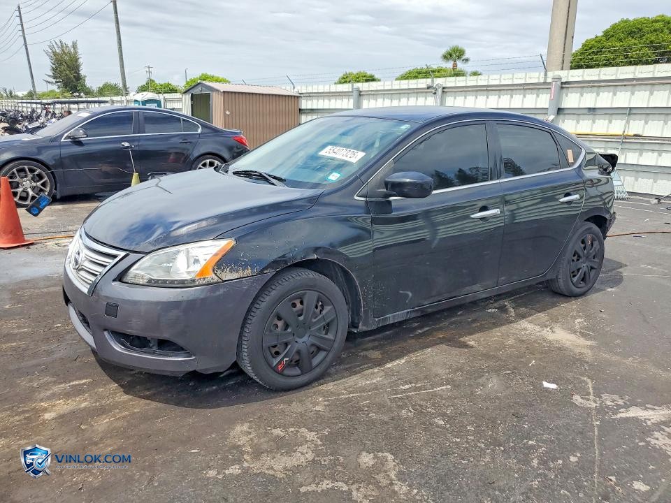 2014 NISSAN SENTRA SV – Lot 55407326 auction photo